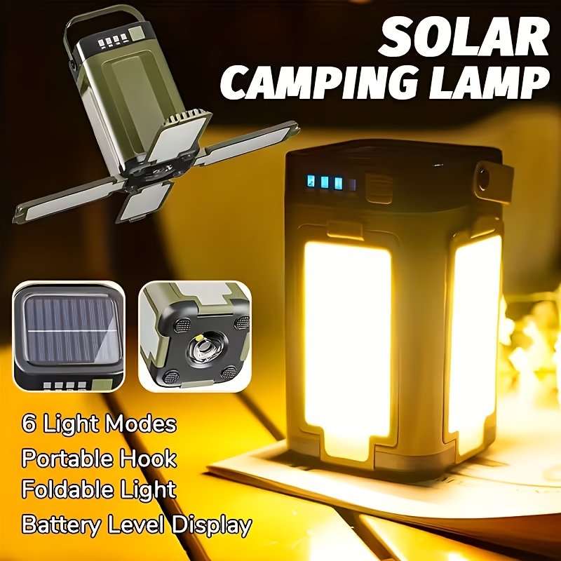 Solar Outdoor Portable Camping - огляд і ціна Solar Lamp