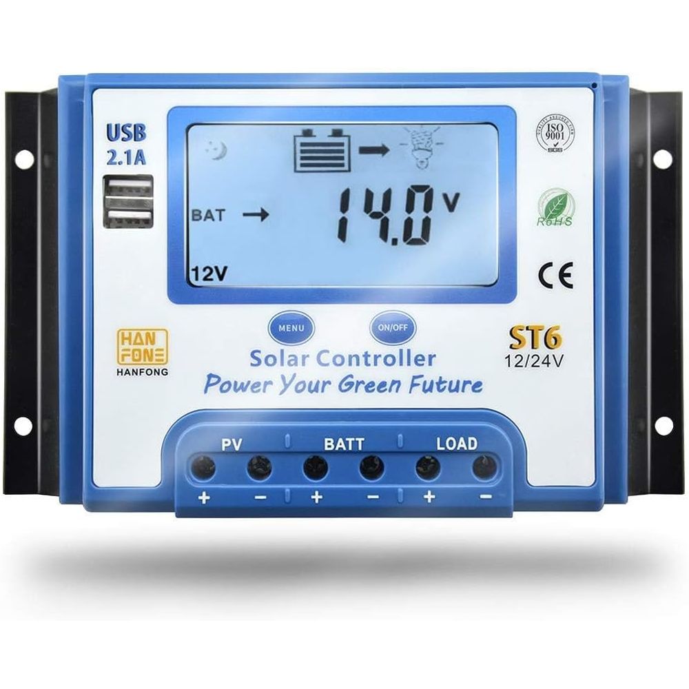 60A Solar Charge Controller 12 - огляд і ціна Charge Controller Solar