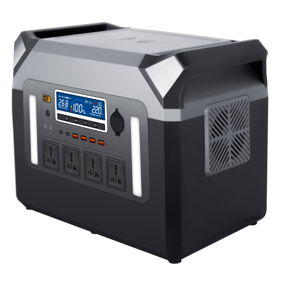 3000W Portable Power Station S - огляд і ціна Solar Generator