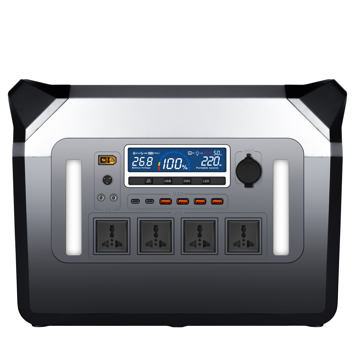 3000W Portable Power Station S - огляд і ціна Solar Generator