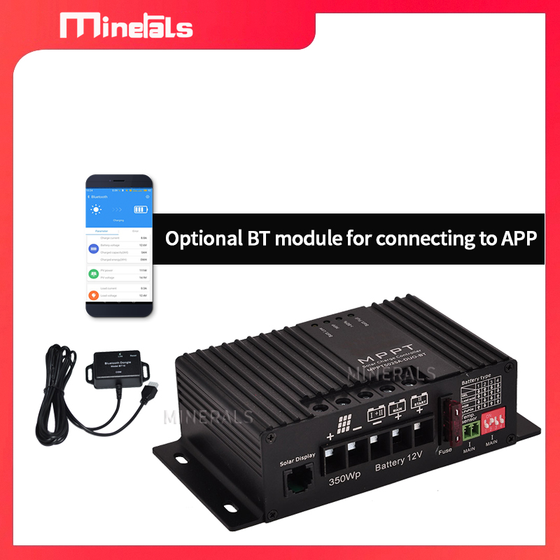 MPPT5012 12V/24V 12A Smart Sol - огляд і ціна Charge Controller Solar