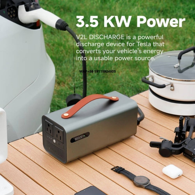 3.5kW NACS V2L Discharge Stati - огляд і ціна Outdoor Power Station