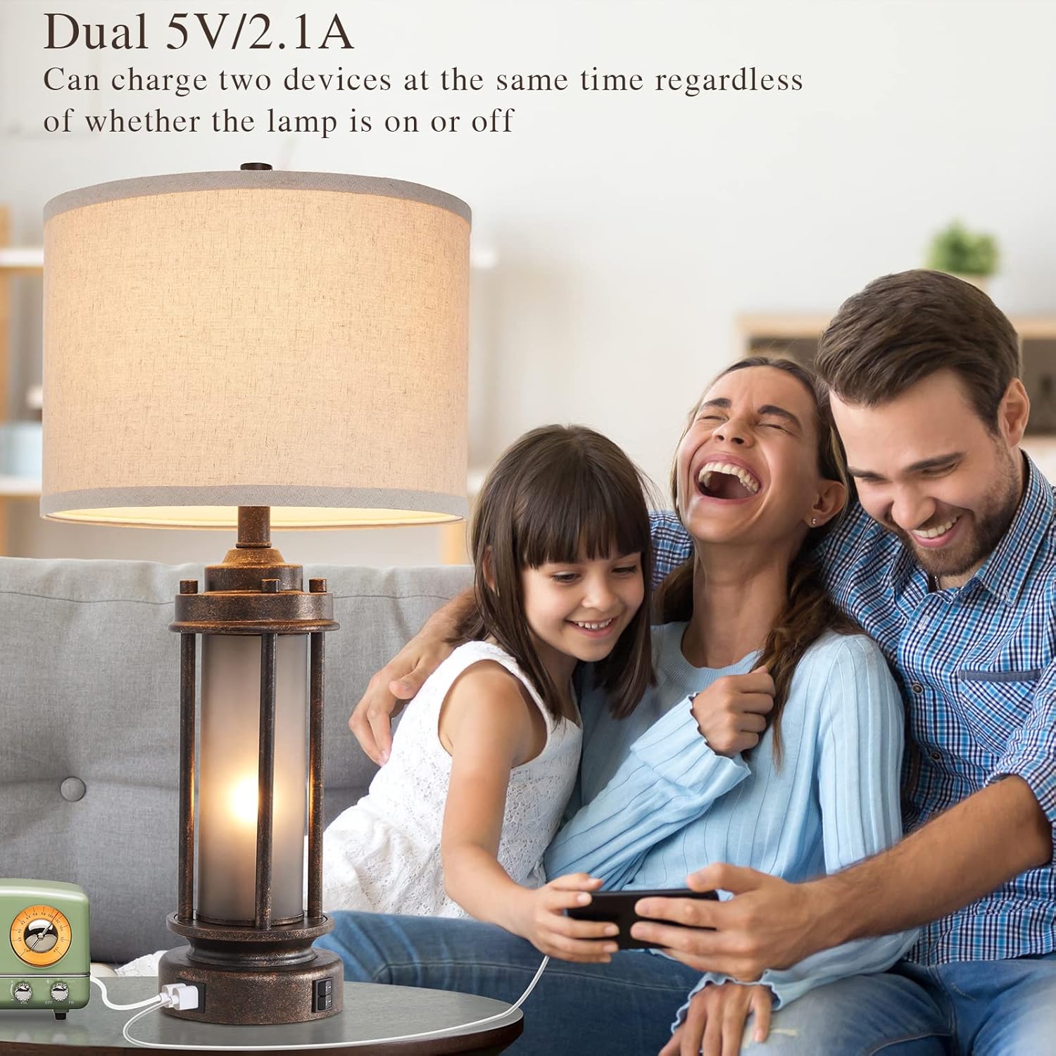 Set of 2 Farmhouse Lamps with  - огляд і ціна Solar Lamp