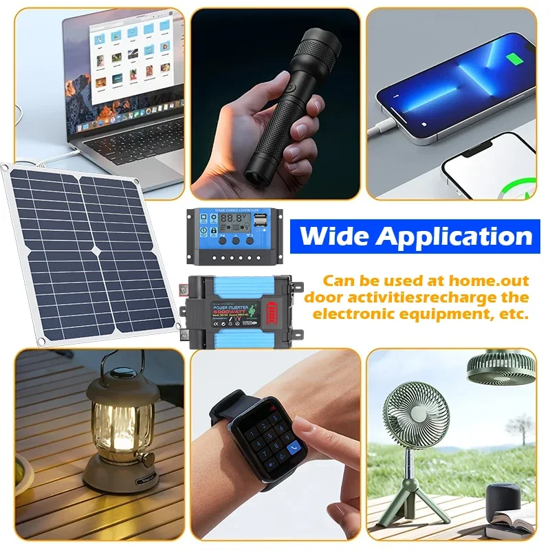 6000W Solar Kit Equipped with  - огляд і ціна Solar Panel 200W