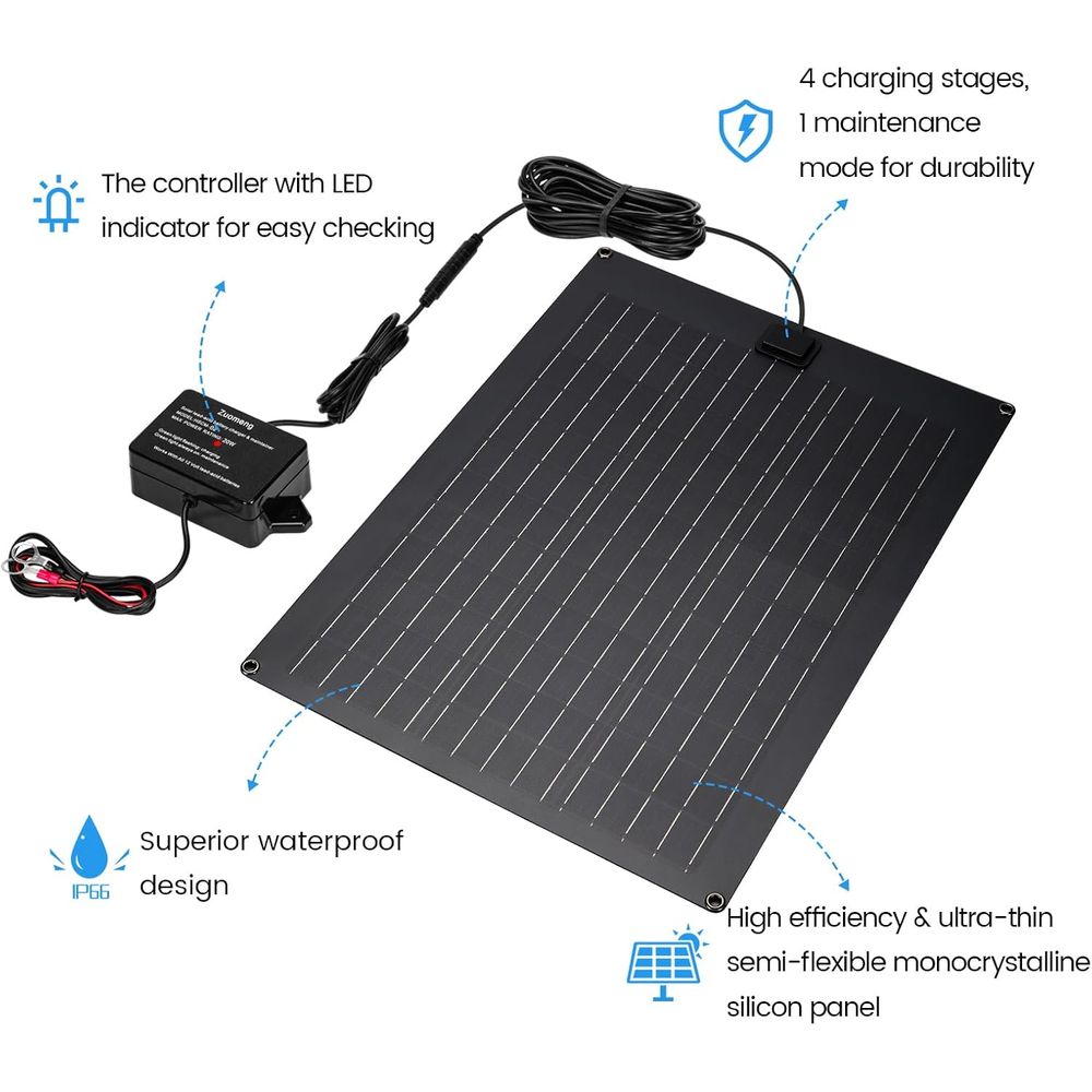 Solar Battery Charger Maintain - огляд і ціна Solar Panel