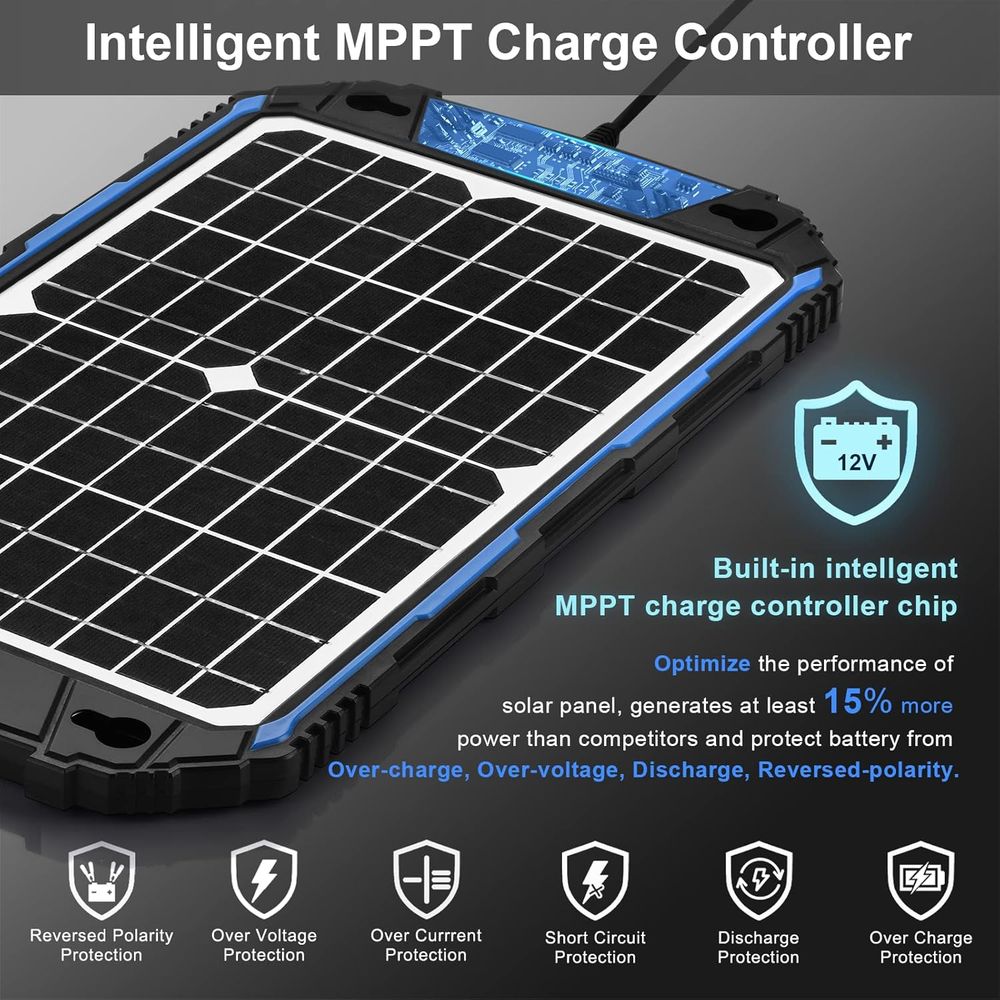 Waterproof 12W 12V Solar Batte - огляд і ціна Charge Controller Solar
