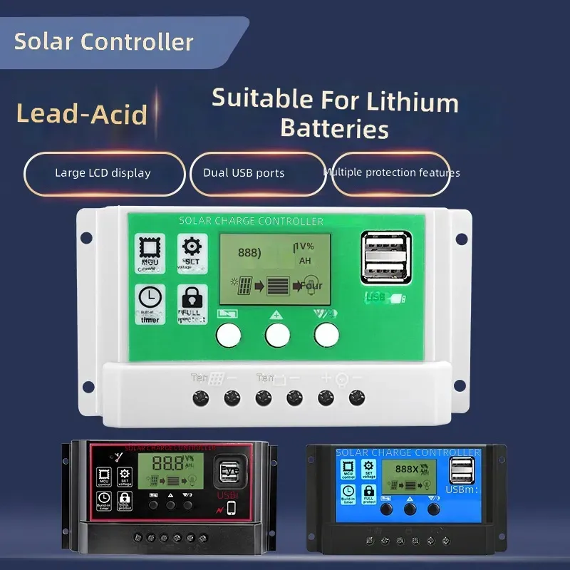 for Solar Controller 12V 24V A - огляд і ціна Charge Controller Solar