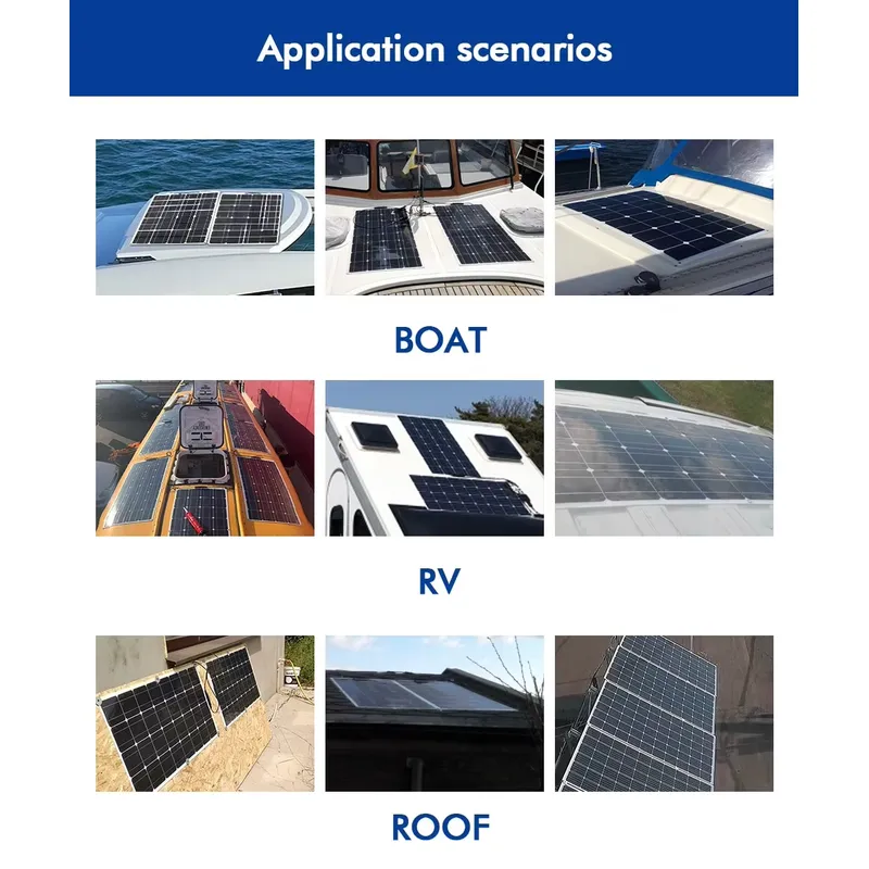 50W 100W 150W 200W Flexible So - огляд і ціна Solar Panel 200W