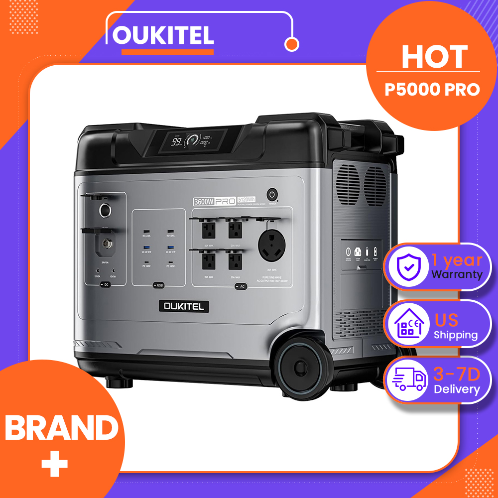OUKITEL P5000 Pro Portable Pow - огляд і ціна Charge Controller Solar