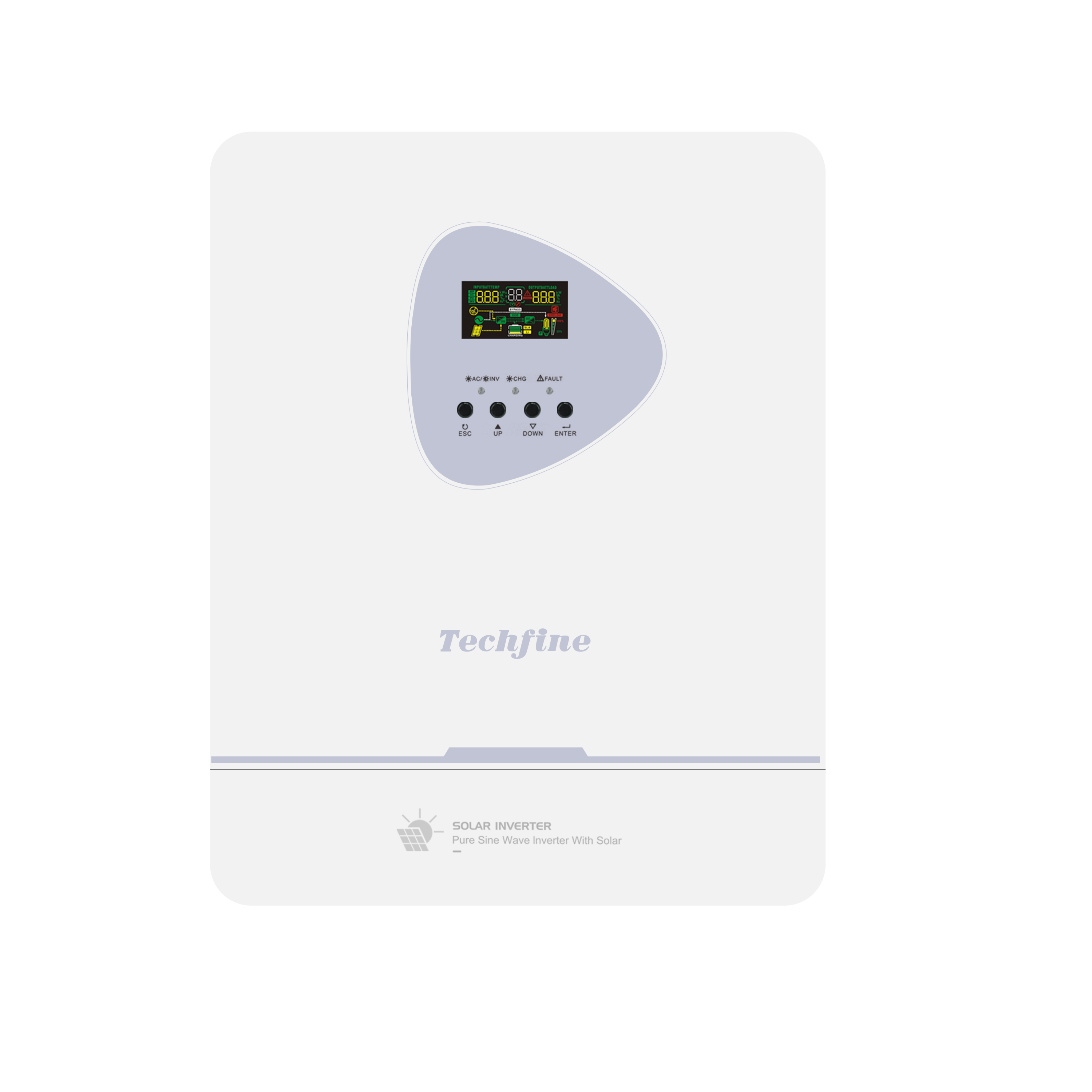 Techfine  4KW Off Grid Inverte - огляд і ціна Charge Controller Solar